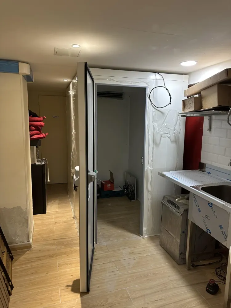 installation chambre froide